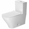 Duravit One-Piece Toilet Durastyle w/Mechan., Siphon Jet, Elong., Het Wh 2157010005